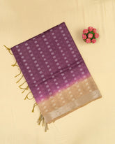 SC2896 - MIXED COTTON WITH THREAD WORK AND ZARI BORDER